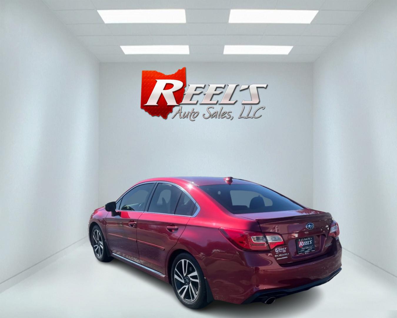 2018 Red /Black Subaru Legacy 2.5i Sport (4S3BNAS60J3) with an 2.5L H4 SOHC 16V engine, Automatic transmission, located at 11115 Chardon Rd. , Chardon, OH, 44024, (440) 214-9705, 41.580246, -81.241943 - Photo#7